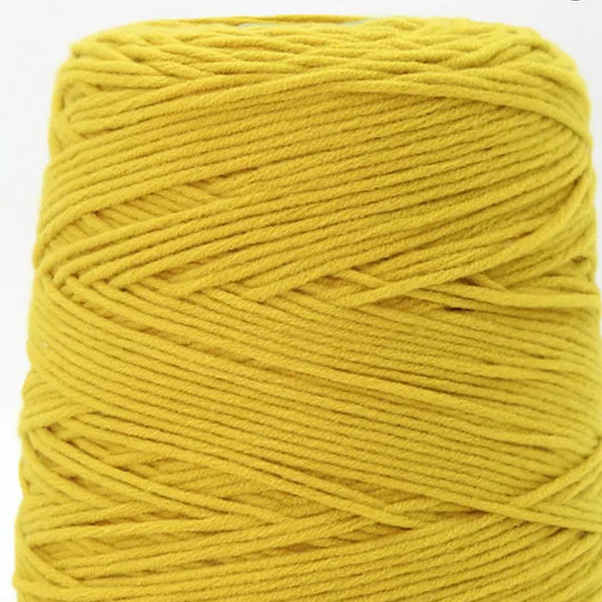 VICIYOO 400g Tufting Cylinder Yarn 8Strands of Milk Cotton Tufting Wool DIY Hand-woven Carpet Yarn Bulk