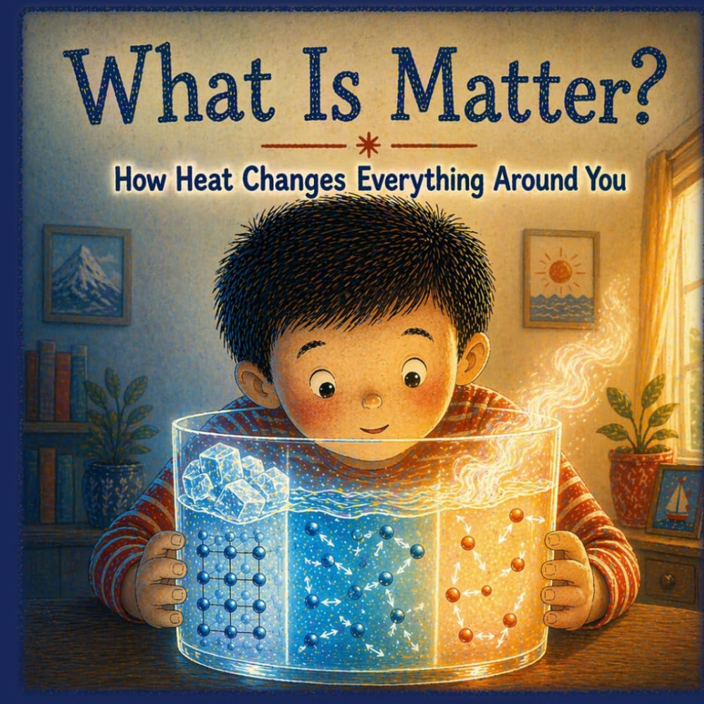 What Is Matter? How Heat Changes Everything Around You: Solids, Liquids, and Gases for Curious Kids
