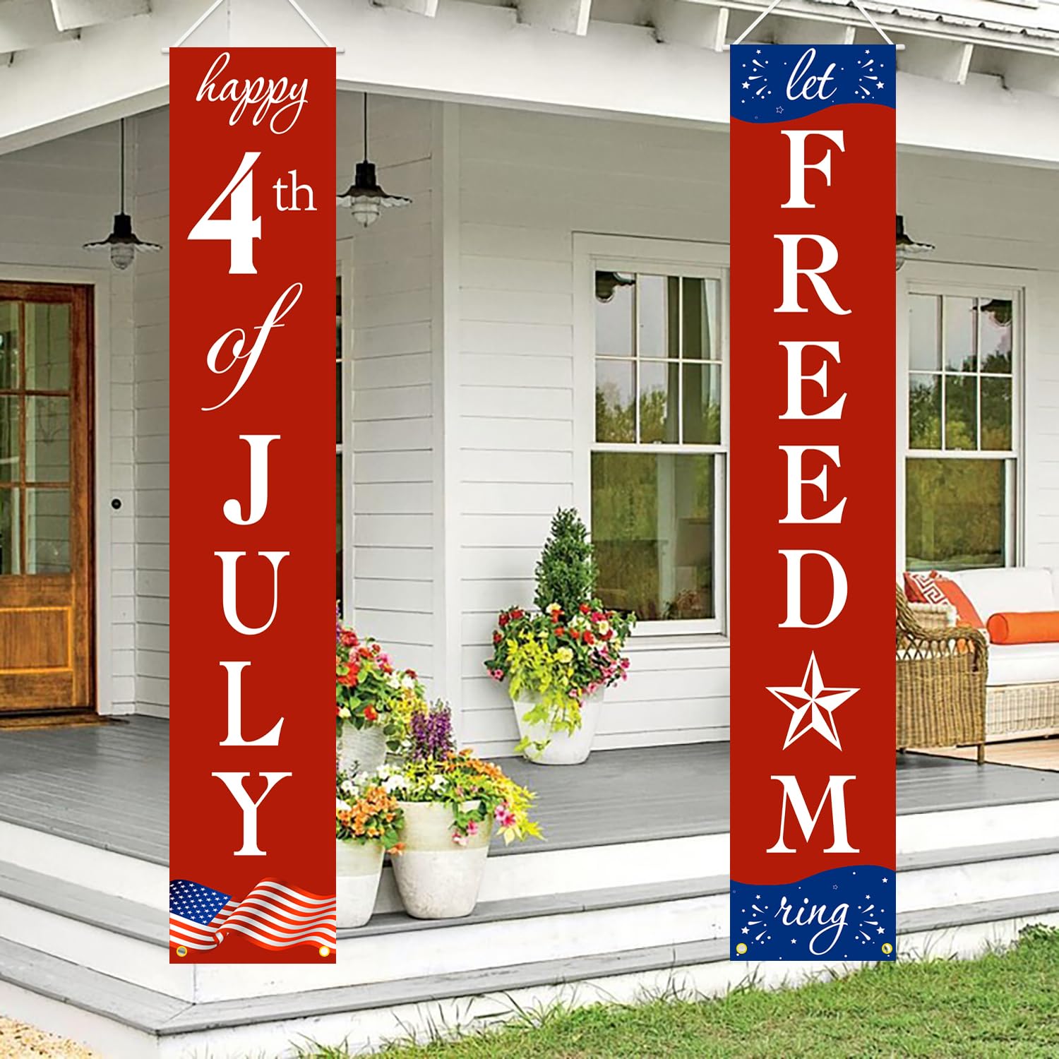 Labrostar 4th of July Decorations Patriotic Decorations Red - decorations | Mubboo