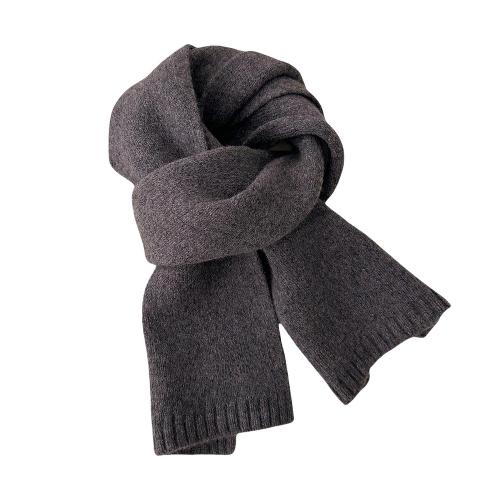 Schal Winter Herbst Herum Herrenschal Gestrickter Schal Warm Warm Und Weich