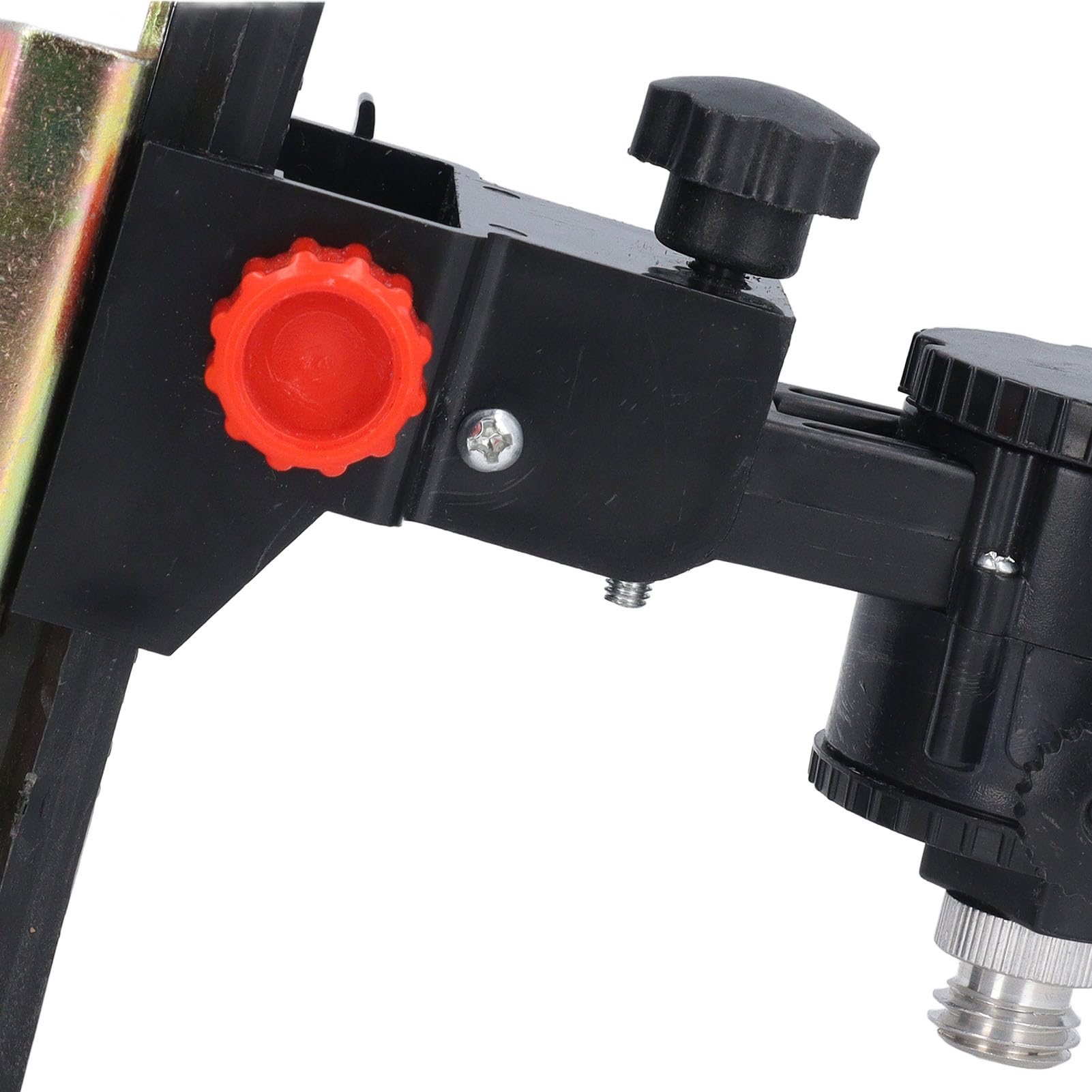 Adapter do Precyzyjnego Dostrojenia, Obracająca się Głowica Słupa Teleskopowa o 360 °, Regulowana Podstawa Odchyleniowa w Kształcie Litery L z Klipsem do Tuneli na Drogach