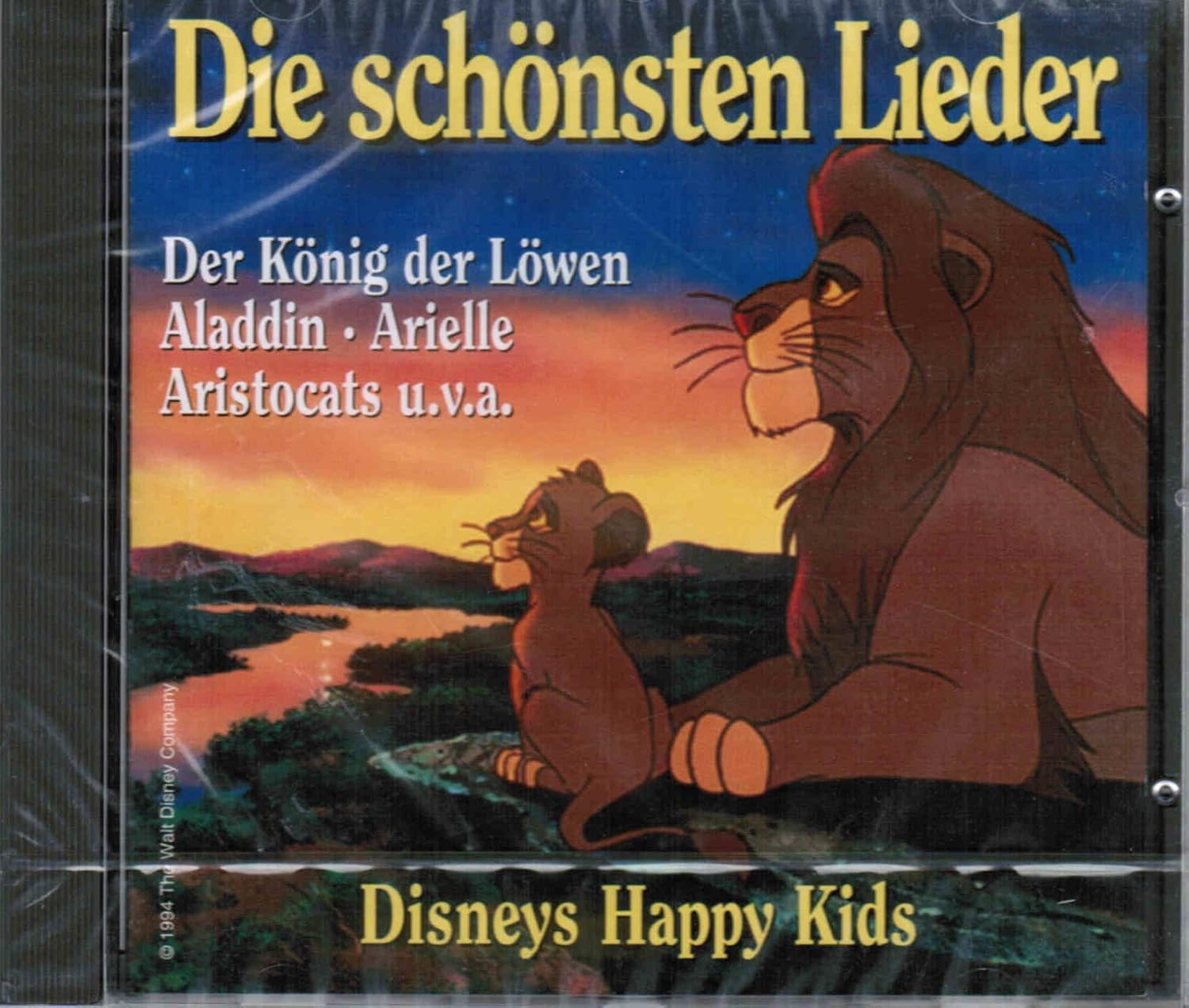 Die schönsten Lieder aus König der Löwen / Aladdin / Arielle / Aristocats Walt Disney