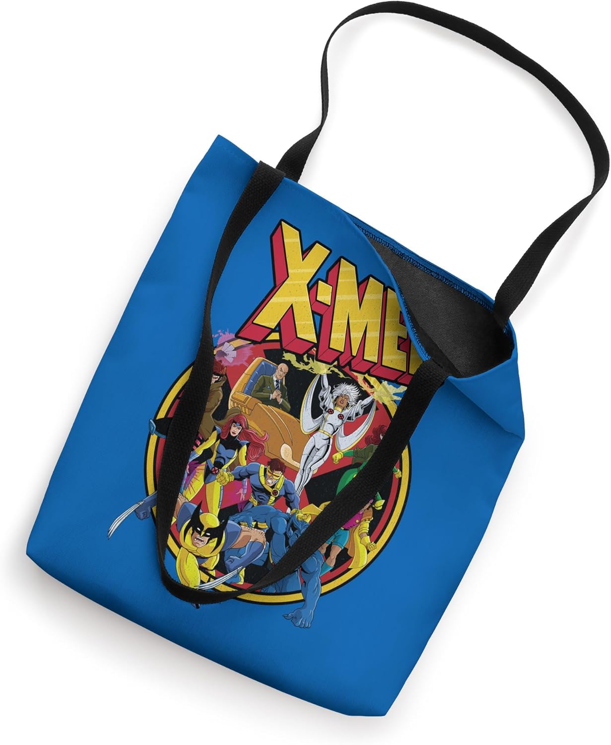 Marvel X-Men Animated Series Retro 90s Tote Bag