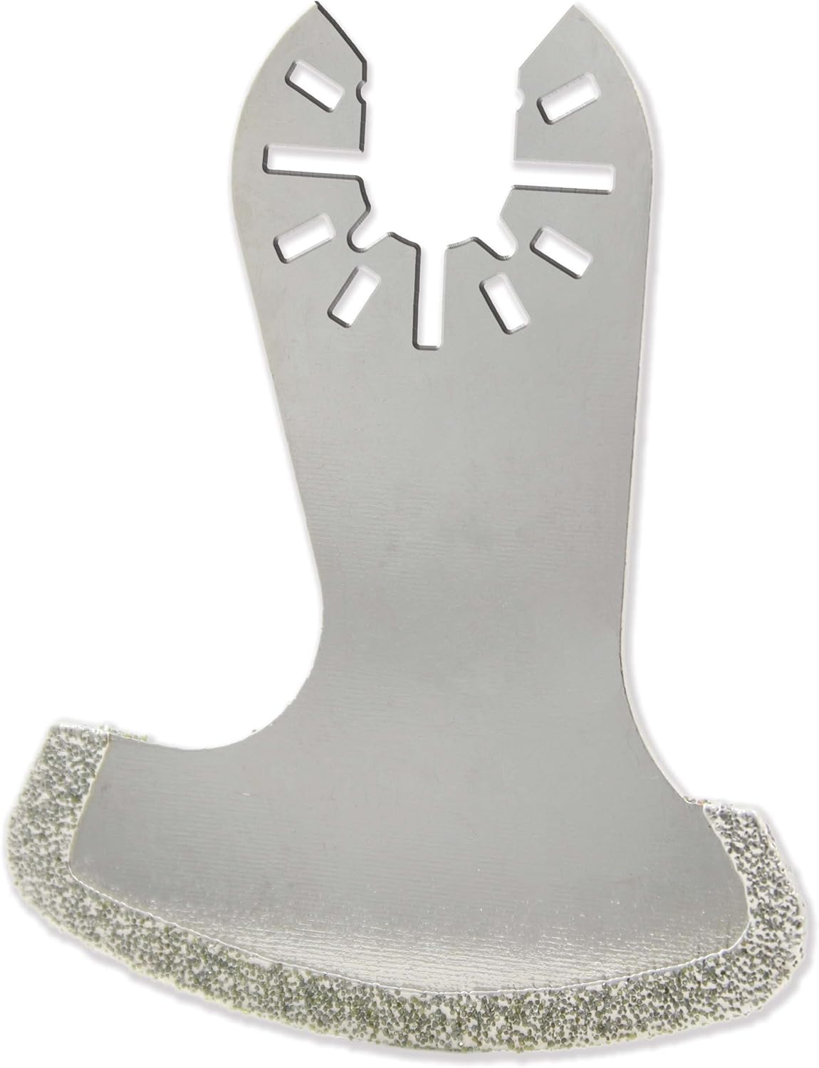 Oshlun MMC-7001 2-1/3-Inch Diamond Sickle Blade with Quick-Fit Arbor for Standard and Quick Change Tools, 1-Pack