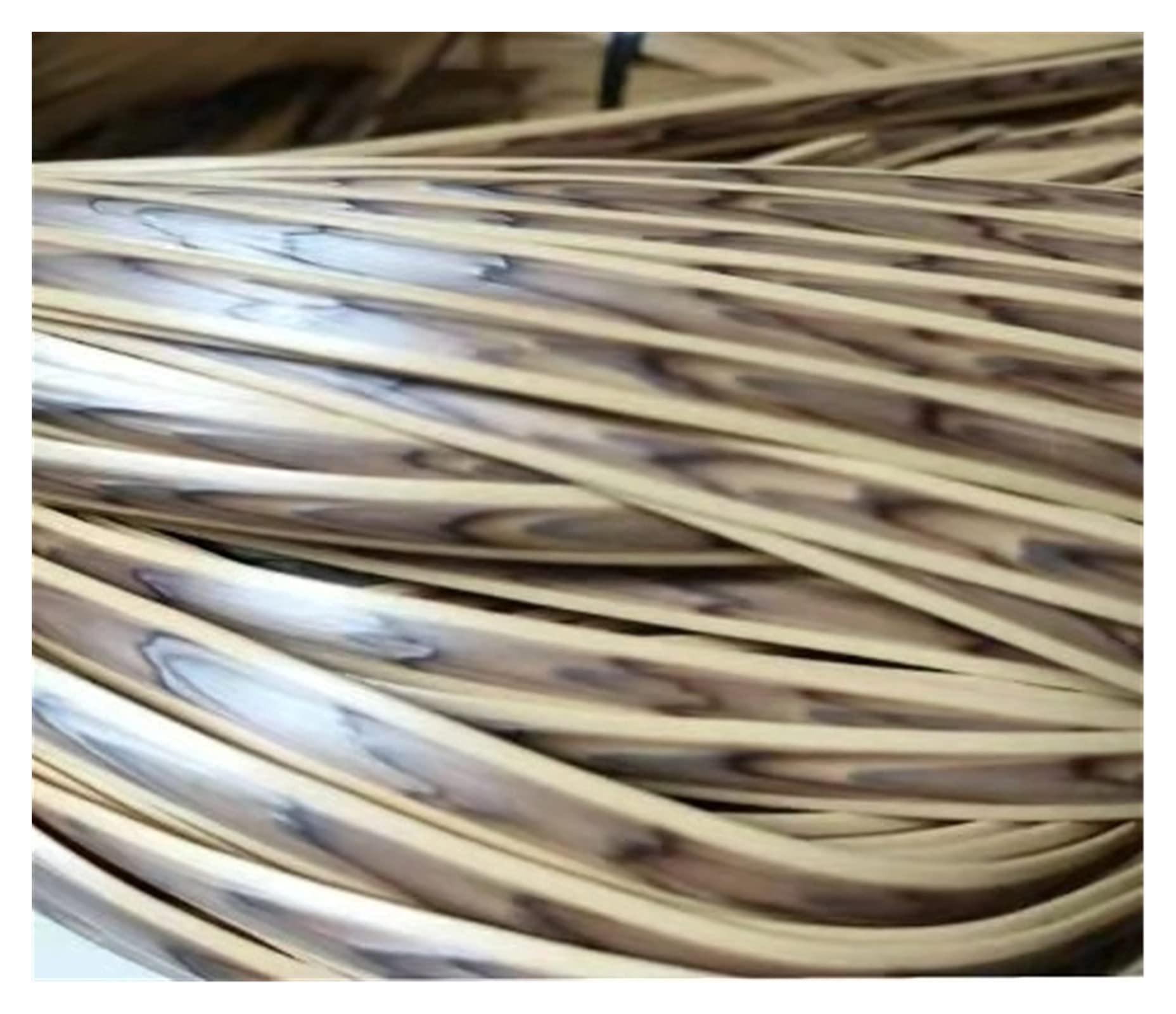 Yebio E Polyethylen Plastic Rattan Synthetic Wicker Hand Woven Repair Material For Knit 500G/E/8Mm