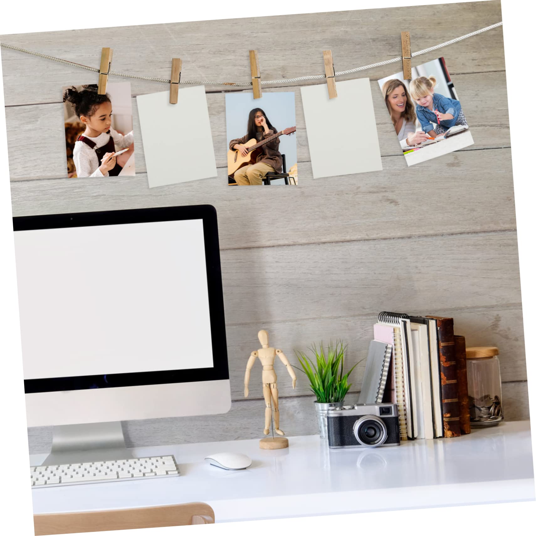 NUOBESTY 10 Fogli in Alluminio per Sublimazione 10x15 Cm Cartelli da Parete Stampa Foto Bianco Perlato per Uso Domestico e Ufficio