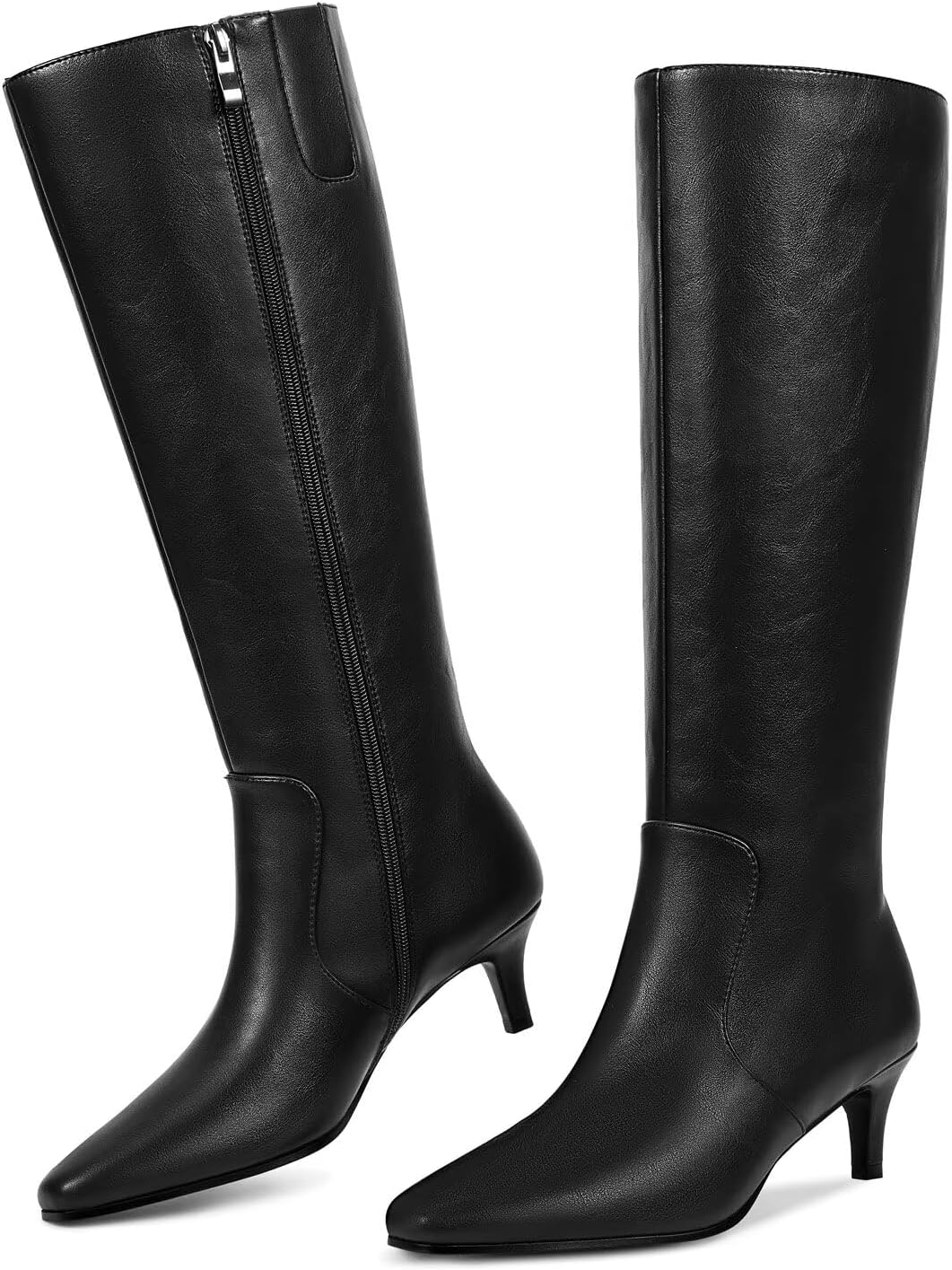 Glam Up Your Look: Review of Wetkiss Rhinestone Chunky Toe Knee High Boots!