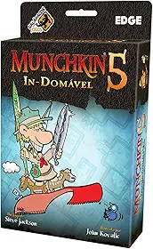 Galápagos, Munchkin 5: In-Domável (Expansão), Jogo de Cartas para Amigos, 3 a 6 jogadores, 60 a 90minutos por partida