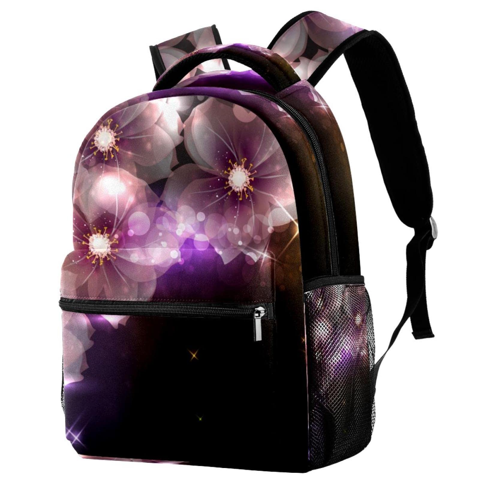 Sac à dos fleurs exotiques grand volume outdoor imperméable - 7