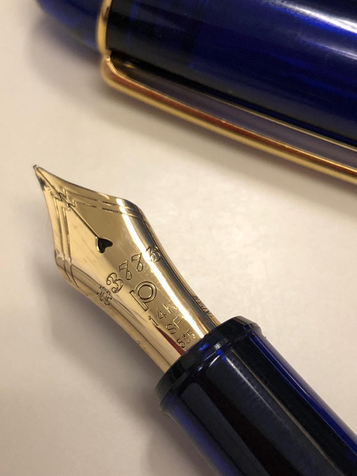新品　PLATINUM CENTURY 万年筆 青　ペン先14K PLATINUM (プラチナ) 万年筆 ペン先14K｜トレファクONLINE