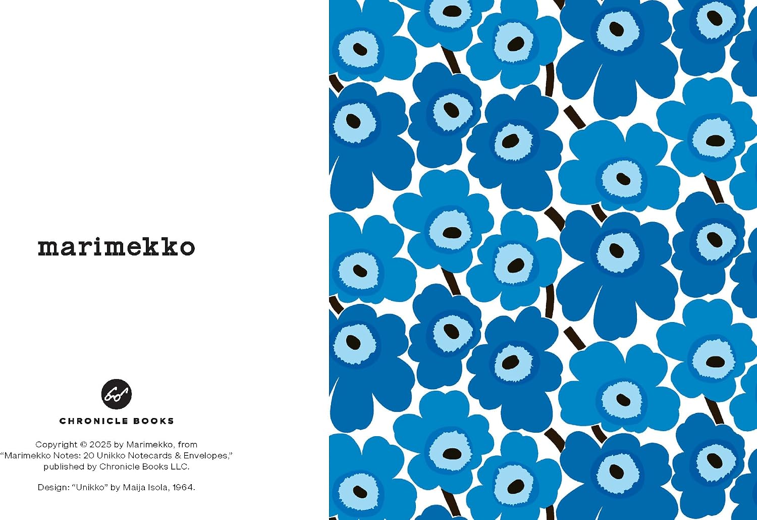 Marimekko Notes Blues