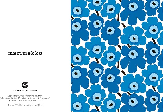 Marimekko Notes Blues