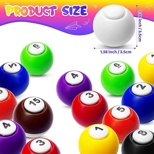 Miniatura 2 de Pelotas de fútbol Fidget Spinner, 4 piezas multicolor y multiestilo mini pelota herramientas para aliviar el estrés, herramienta de descompresión de