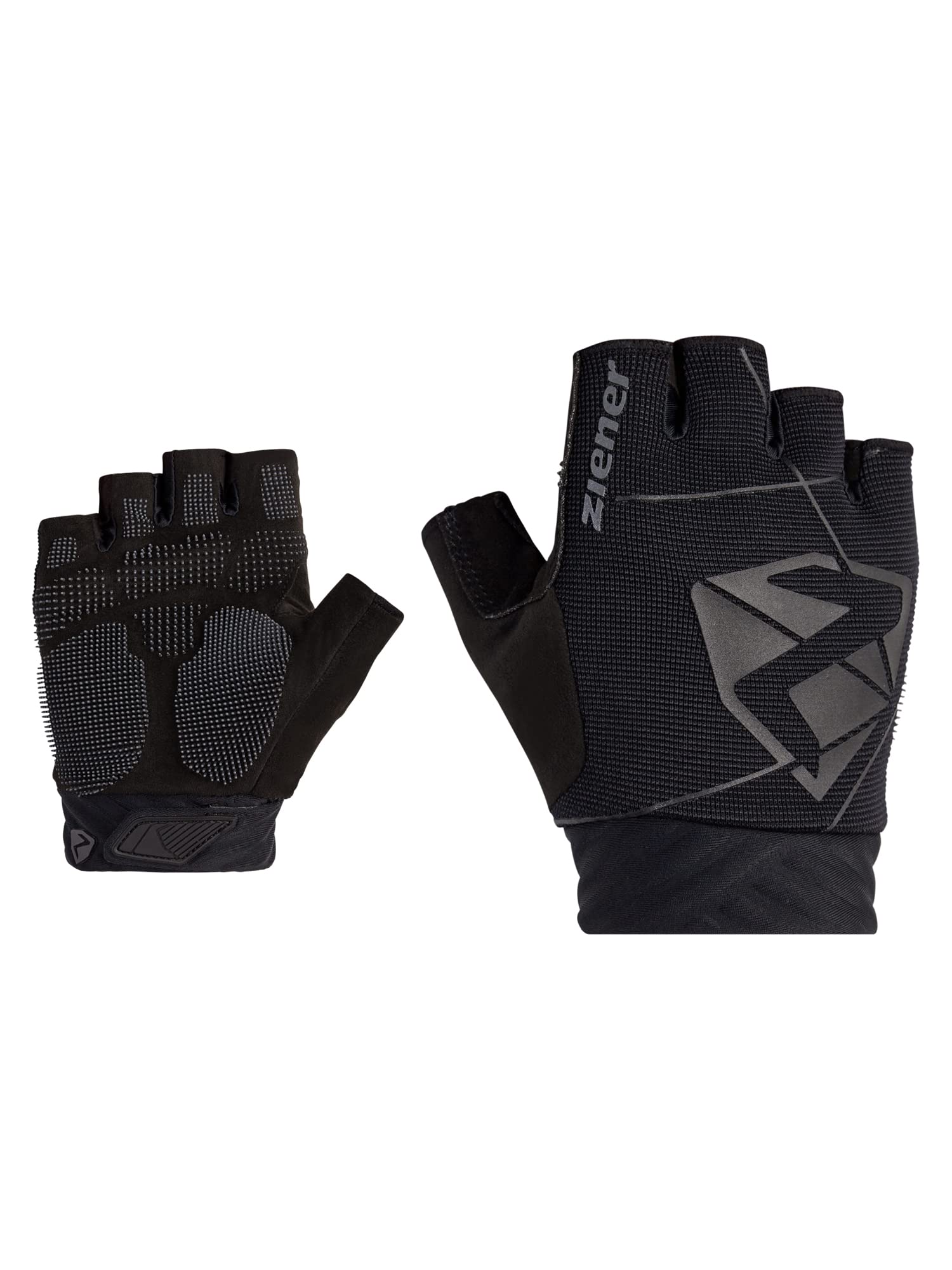 Ziener COOVI - Guanti da ciclismo da uomo, traspiranti, ammortizzanti, colore nero, 8,5