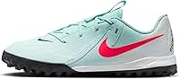 Chuteira Society Nike Phantom Infantil - Branco e Coral (Tamanho 31)