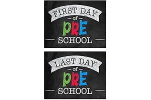 Personalized Photo Prop 'First and Last Day' School Signs