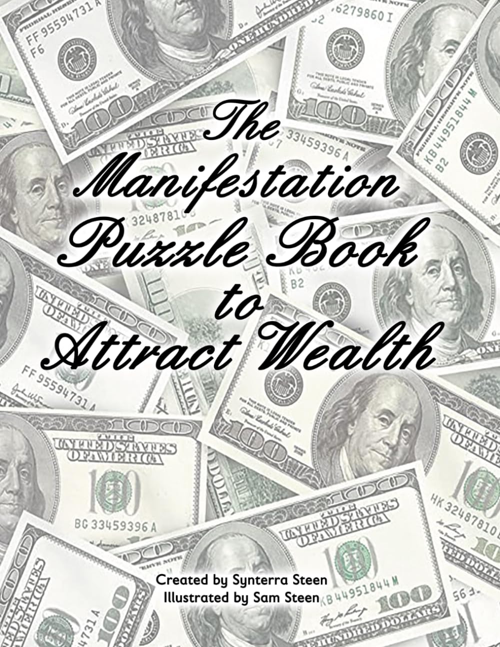 The Manifestation Puzzle Book: Attract Wealth (books for adults)