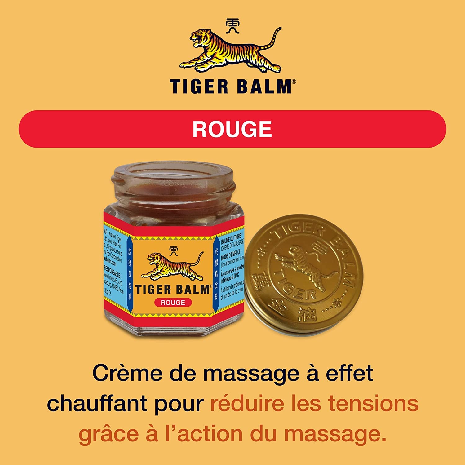 Tiger Balsam czerwony, 30 g