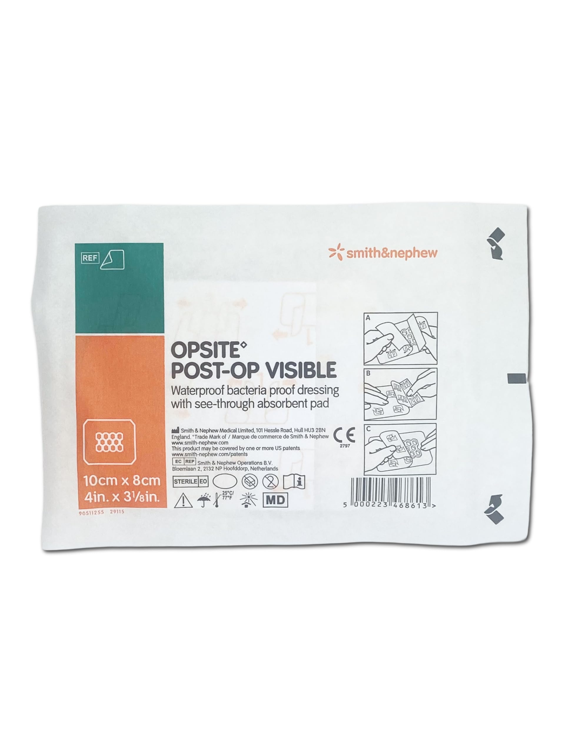 Aposito opsite post-op visible 10x8cm ref:66800136 caja 20 uds