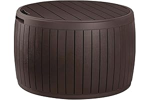 Keter Circa: Durable Storage, Stylish Outdoor Table