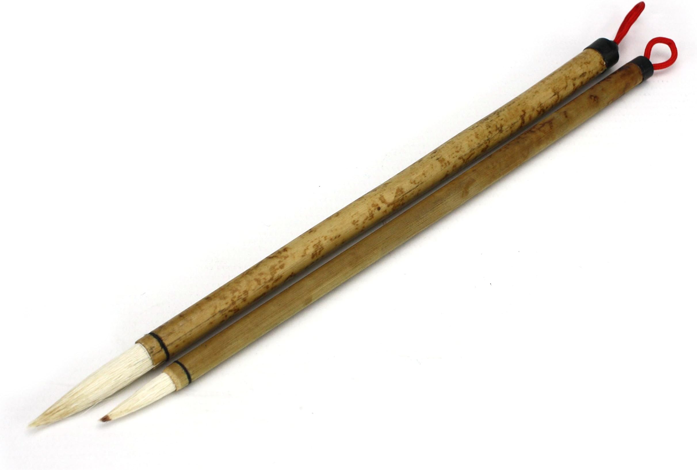 Japanese/Chinese Calligraphy Brush Set, Small and Medium Size (2 pcs)