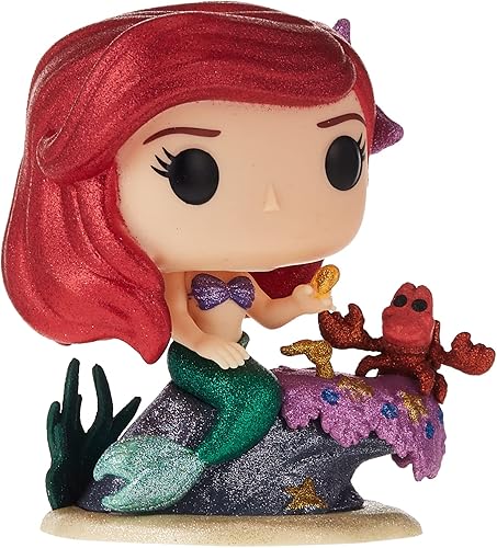 Funko POP: Ultimate Princess - Colección Ariel Glitter Diamond - Exclusivo tema candente