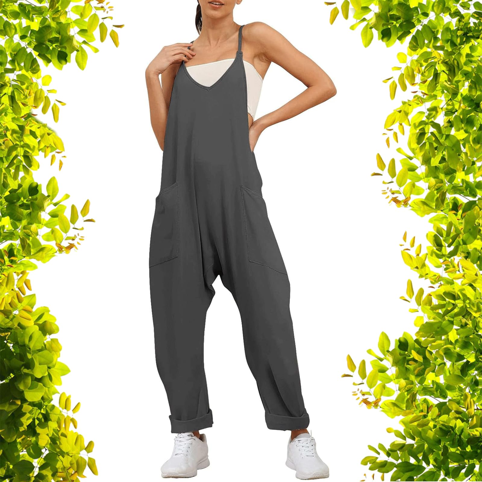 Generico Lahloya Maternity Jumpsuit, Lahloya Jumpsuit,Oversized Overalls Pregnancy for Women