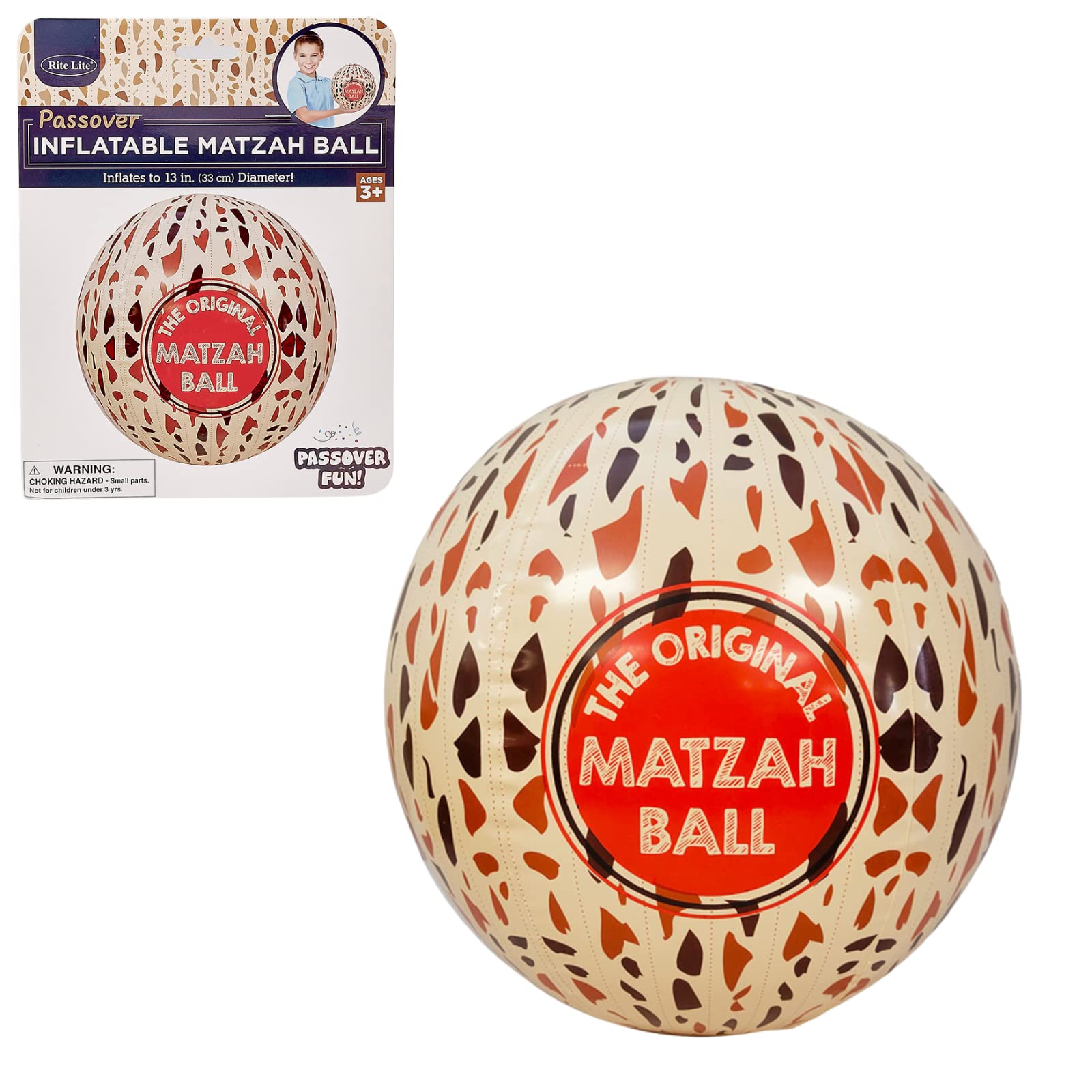 Passover Matzah Pattern Adult Crew Sock - Rite Lite