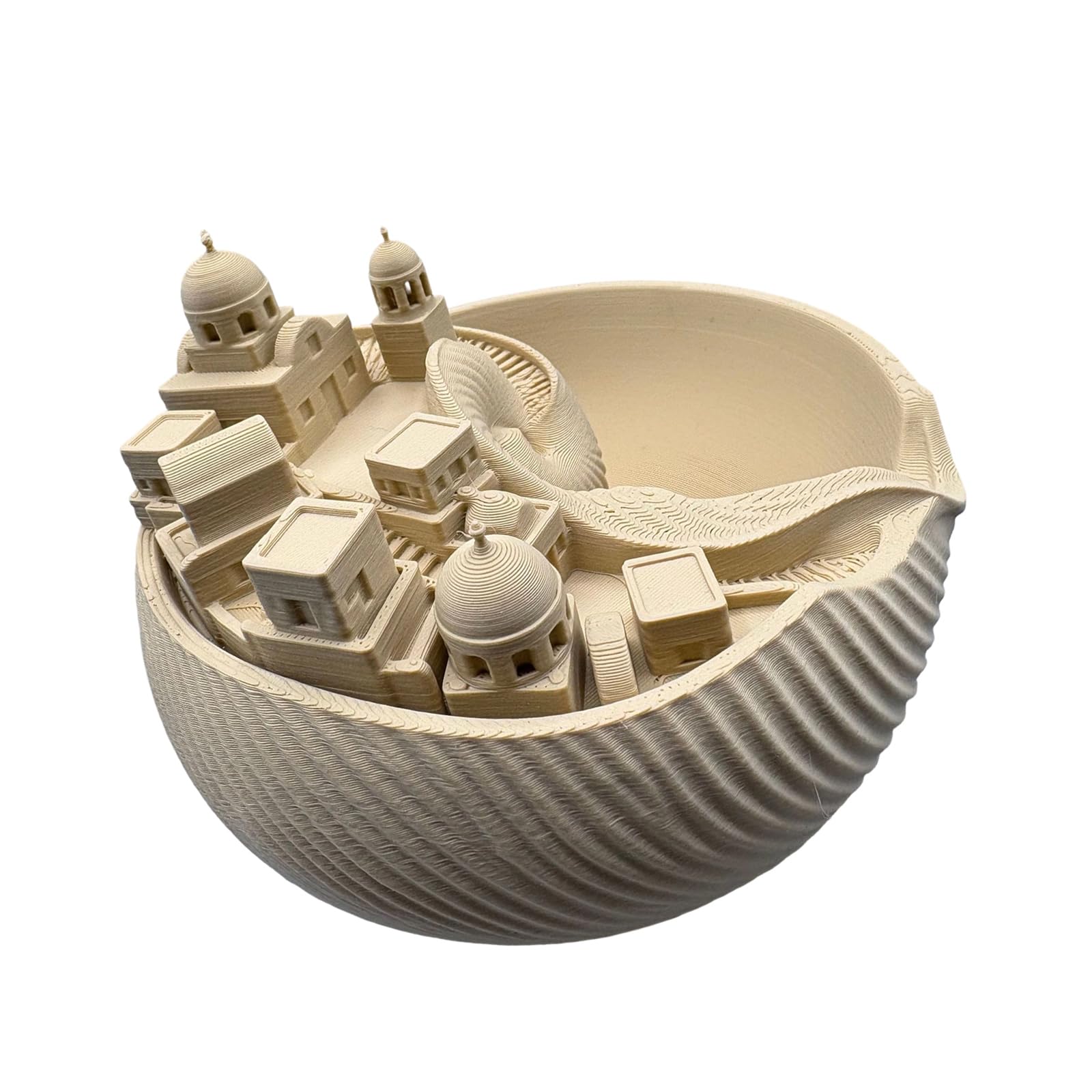 PANGBOER Decorative Shell Bowl for Organizing Trinket Cosmetics Desktop Organiser Coastal Home Accent Living Room Decoration Desktop Catchall Tray