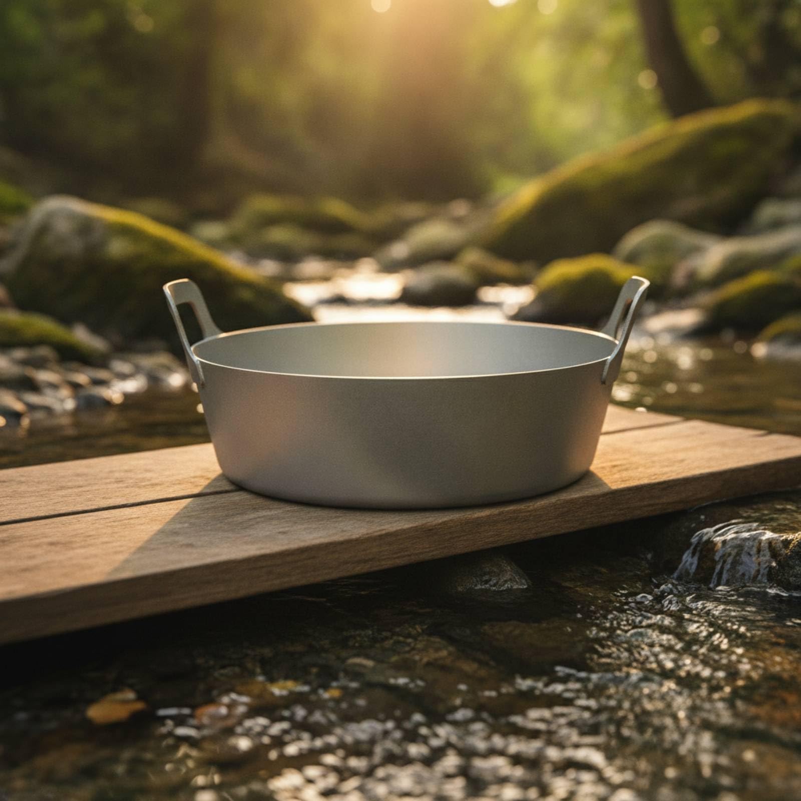 Gralara Olla Acero Inoxidable con Resistente Al Temperatura Alta para Restaurantes, Cenas Familiares, 34cm
