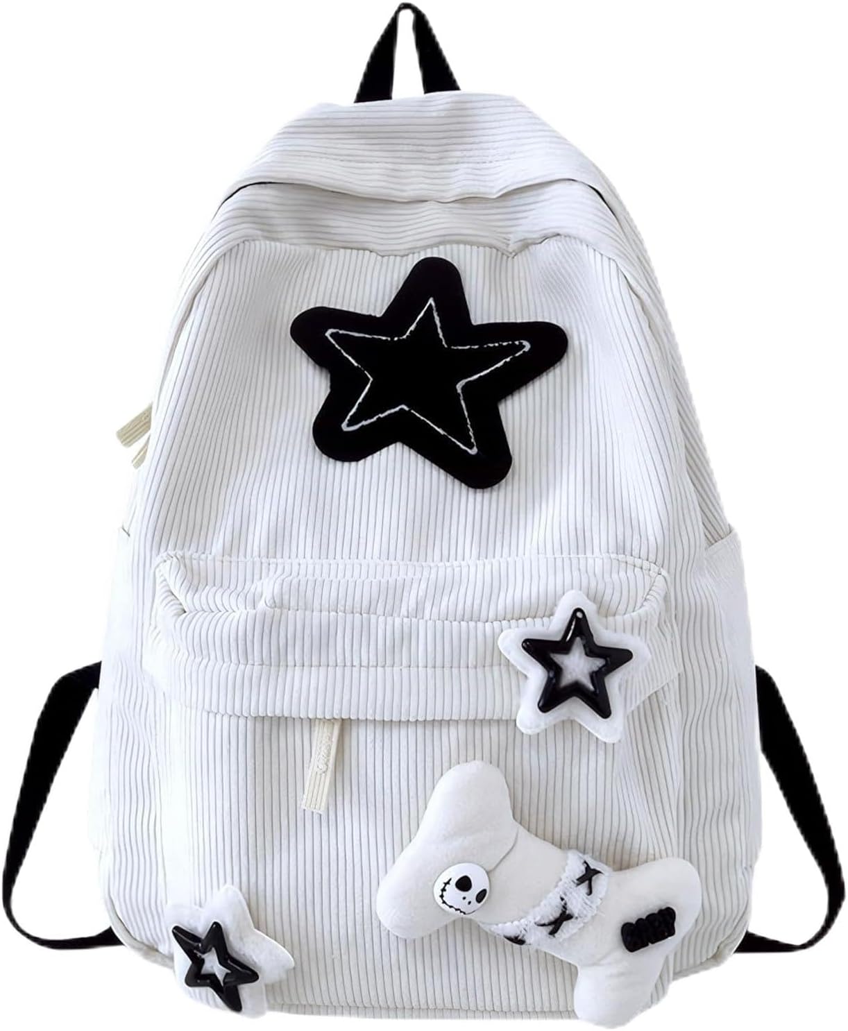 bagpack Star backpack, cute casual daypack, daily backpack, college bookbag, junior high school student travel commuter back pack back to school