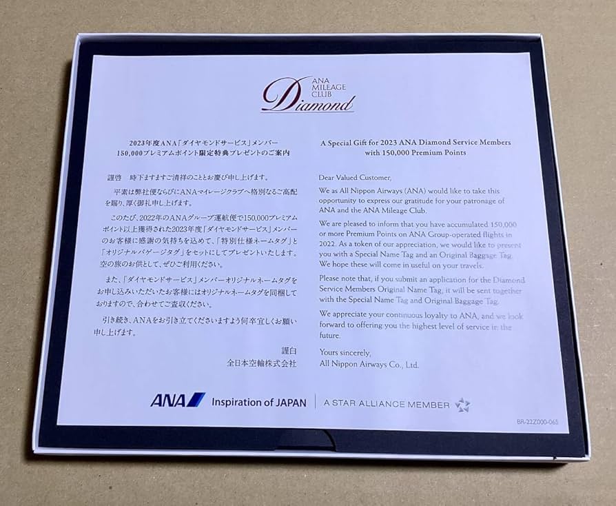 Amazon.co.jp: ANA ネームタグ バゲージタグ 2023年度