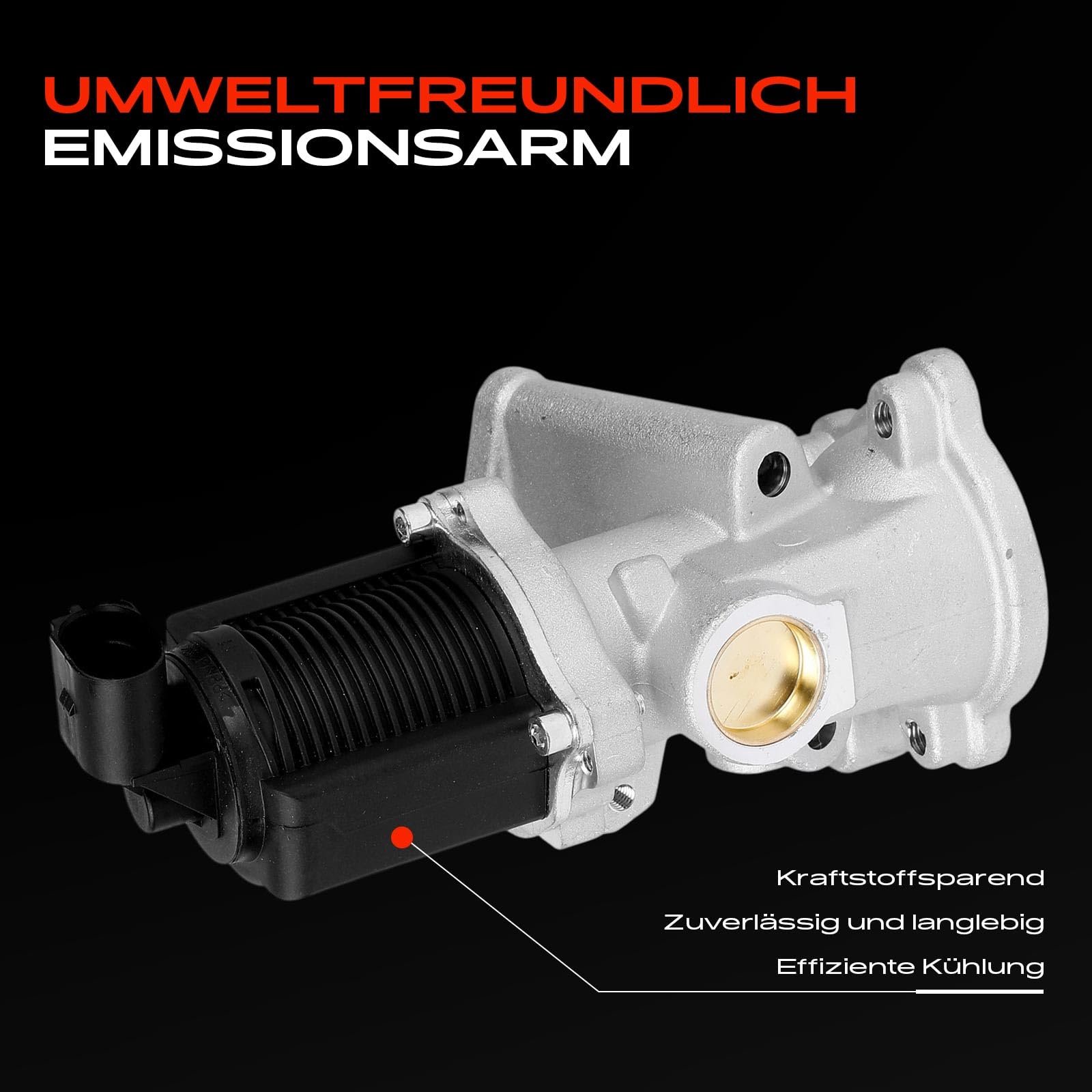 Frankberg AGR-Ventil Abgasrückführungsventil Diesel Kompatibel mit Corsa D S07 Corsa C Kasten/Schrägheck X01 Corsa C X01 Meriva X03 Tigra Twintop X04 Replace# 18520N86J00