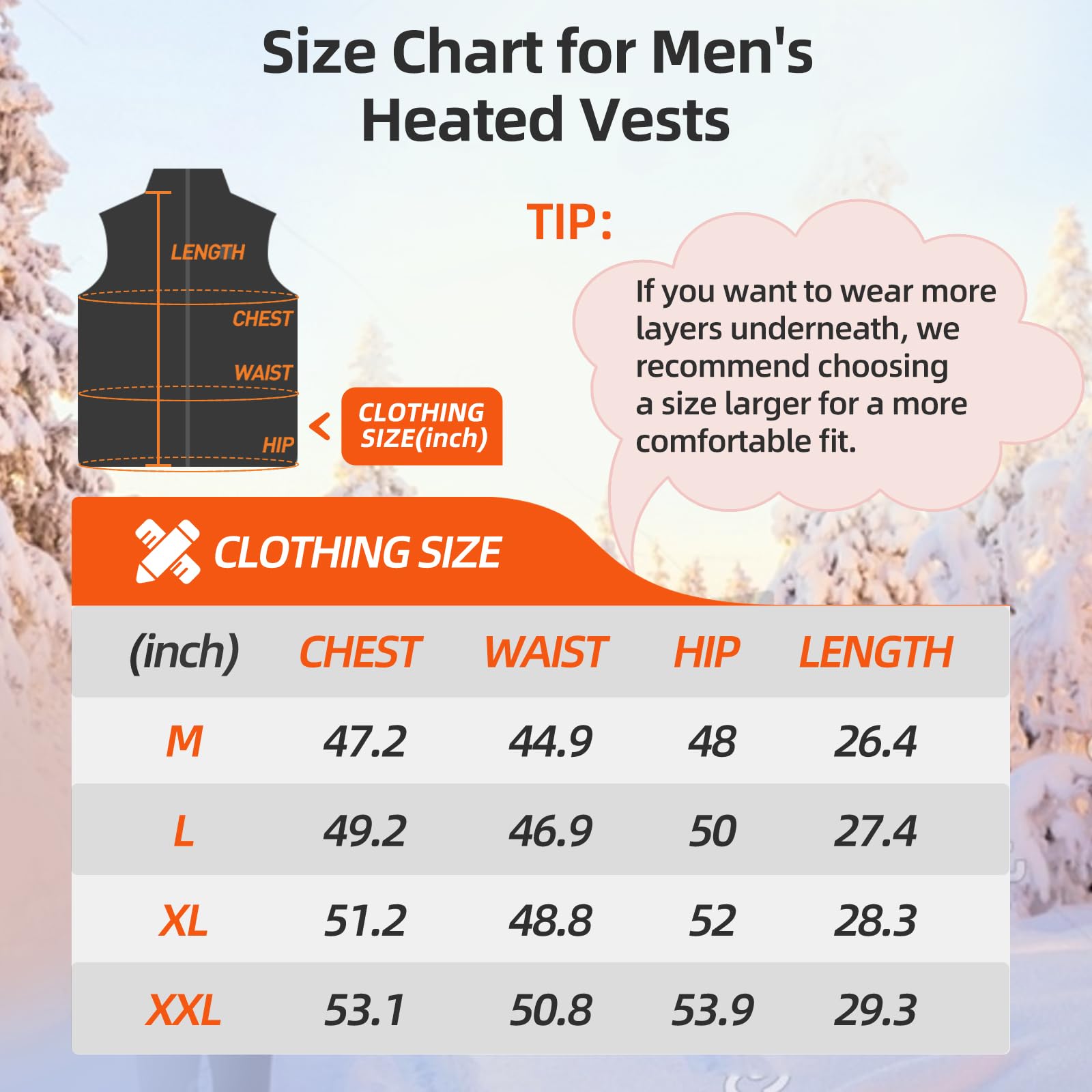 Chaleco Calefactable Hombre con Control por APP - Chaqueta Calefactable Eléctrica Ligera con Batería, 4 Niveles de Calor para Cazar, Esquiar, Senderismo y Caminar con el Perro