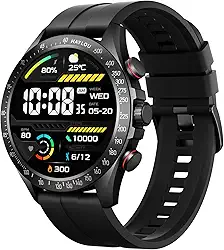 HAYLOU Solar Pro Smartwatch,1.43"AMOLED Display Bluetooth Telefone Chamada Relógio Inteligente para Homens,Assistente de Voz,IP68