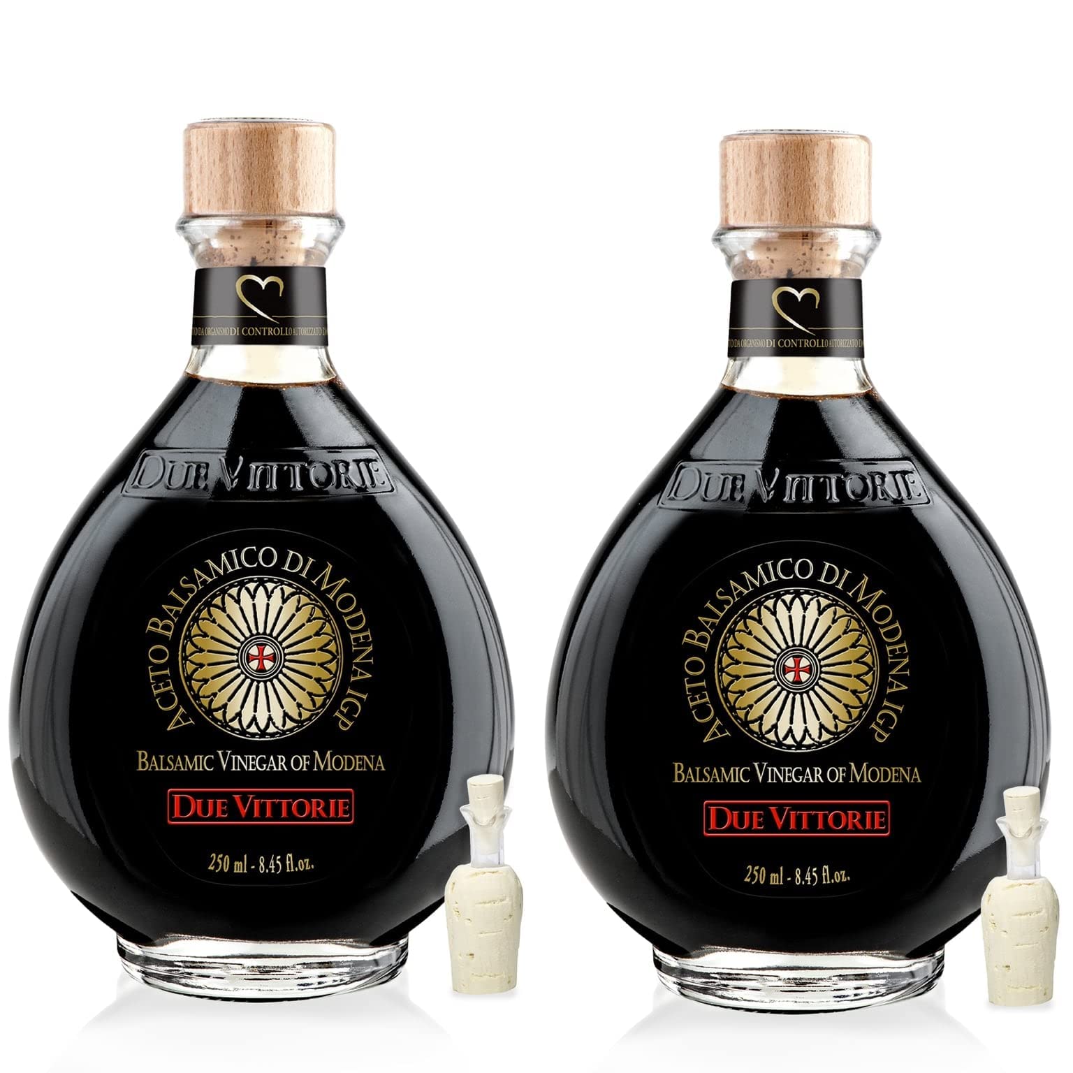 Buy Due Vittorie Oro Gold, Barrel Aged Balsamic Vinegar of Modena IGP