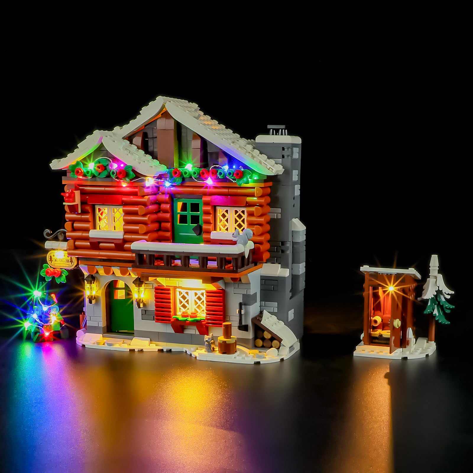 BRIKSMAX Led Lighting Kit for LEGO-10325 Alpine Lodge - Compatible with Lego Icons Building Set- Not Include Lego Set