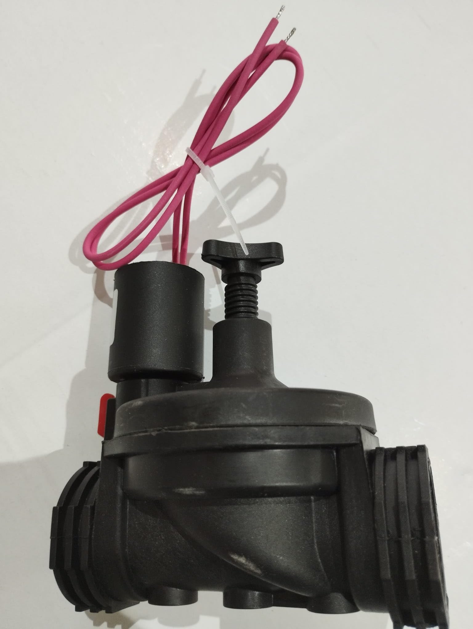 Suinga Set di 4 Elettrovalvola Irrigazione automatica 3/4" 24 V 25mm con regolatore flusso per programmatori irrigazione elettrica di qualsiasi marca