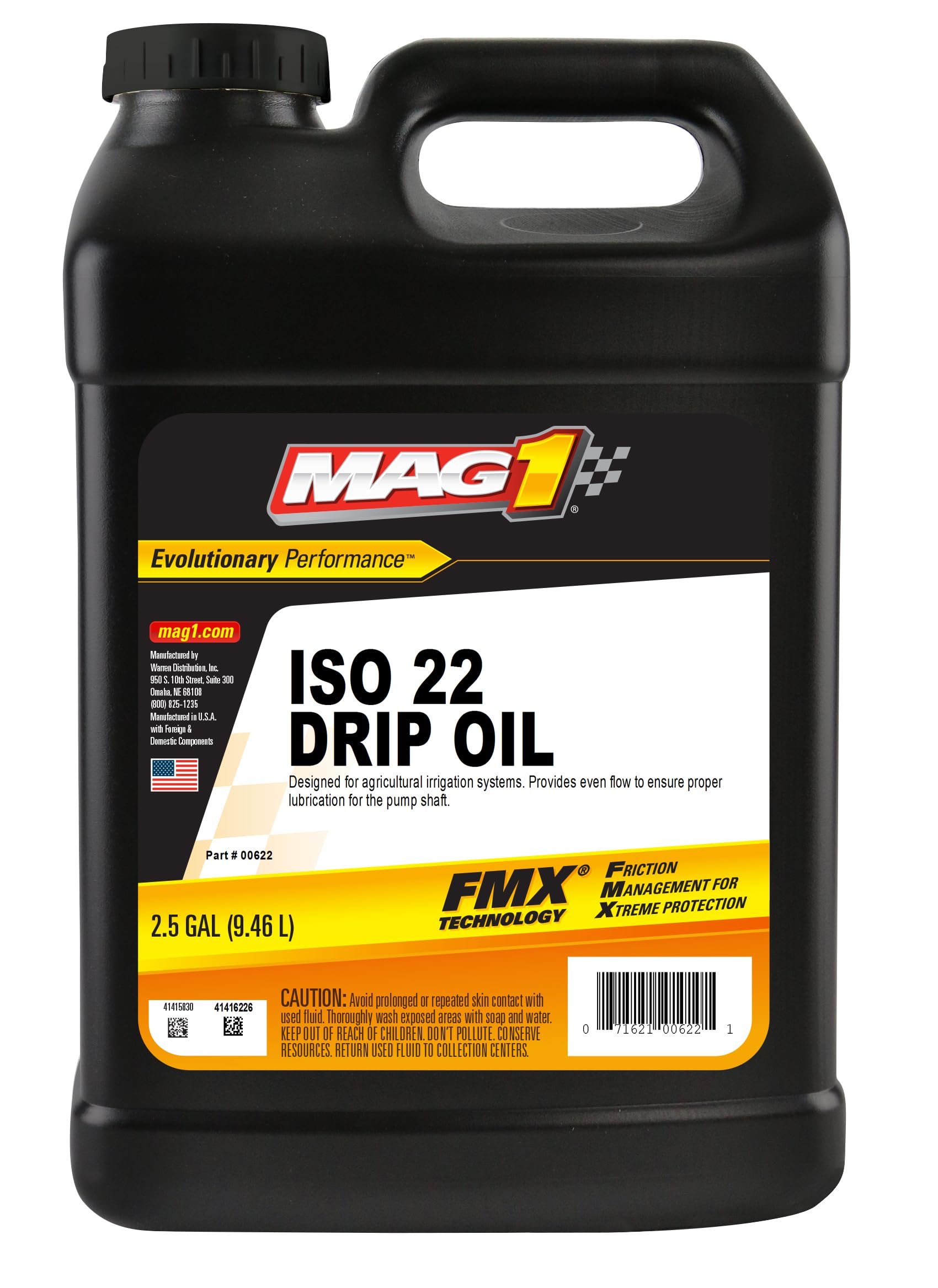 Amazon.com: MAG 1 Drip Oil ISO 22 | 2.5 Gallon | Turbine Shaft