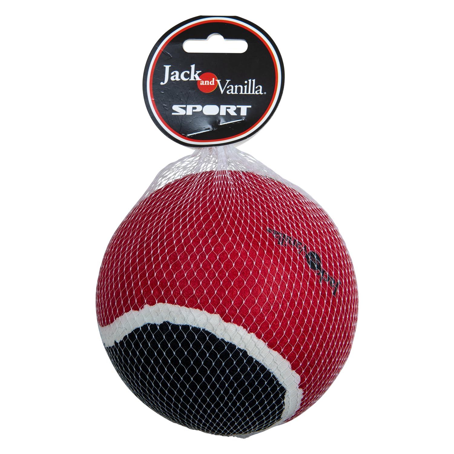 JACK AND VANILLA, Dog Toy Tennis Ball 13cm Heavy Duty Large Balboa Non Tooth Teeth Outdoor Beach All Breeds