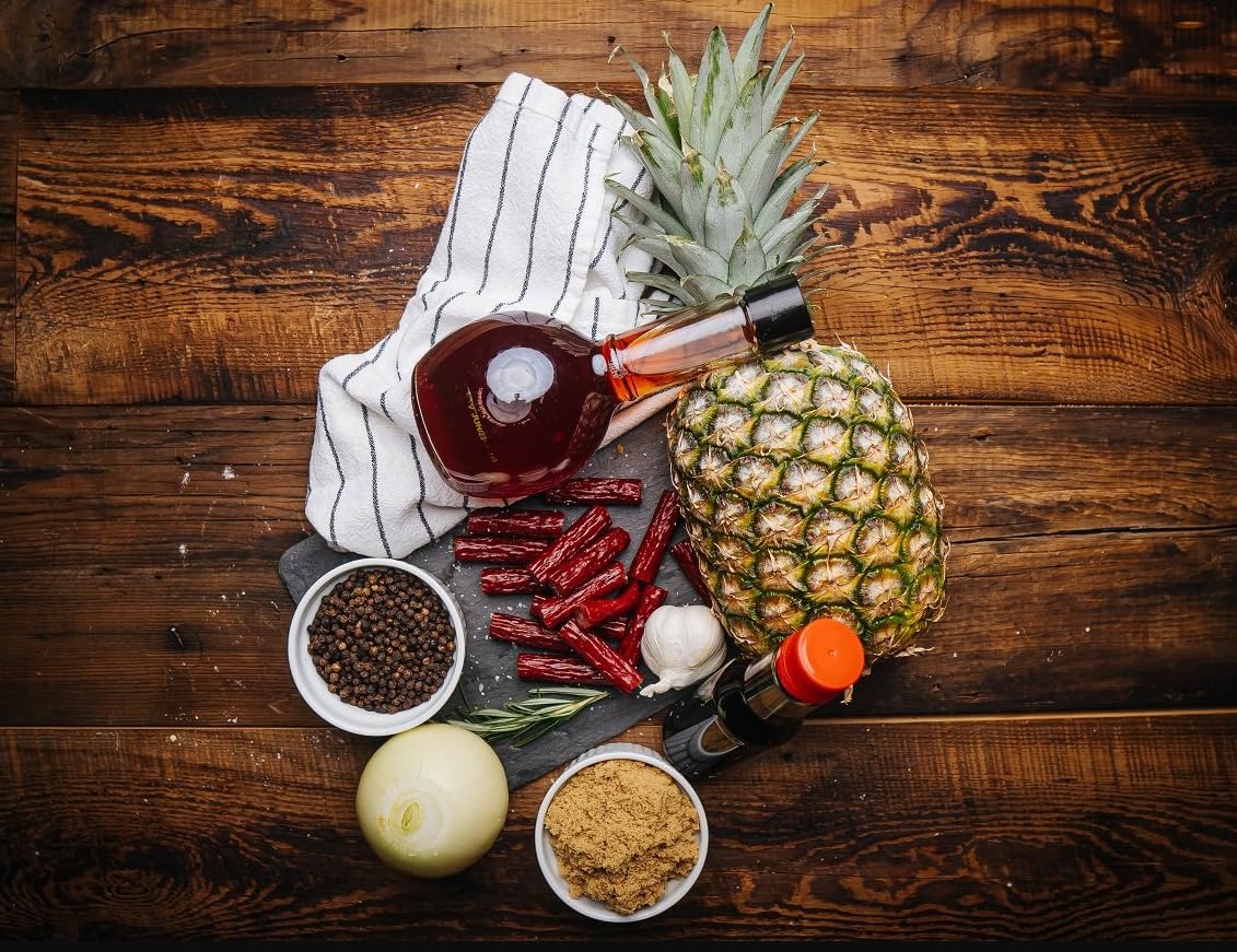 Glenwood Meat Sticks High Protein, 10 Ounce (Maui Sweet Onion) (Pack of 2)