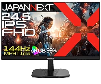 JAPANNEXT 24.5インチ 260hz FHDゲーミングモニター Amazon.co.jp: JAPANNEXT 24.5インチ ゲーミングモニター 260Hz