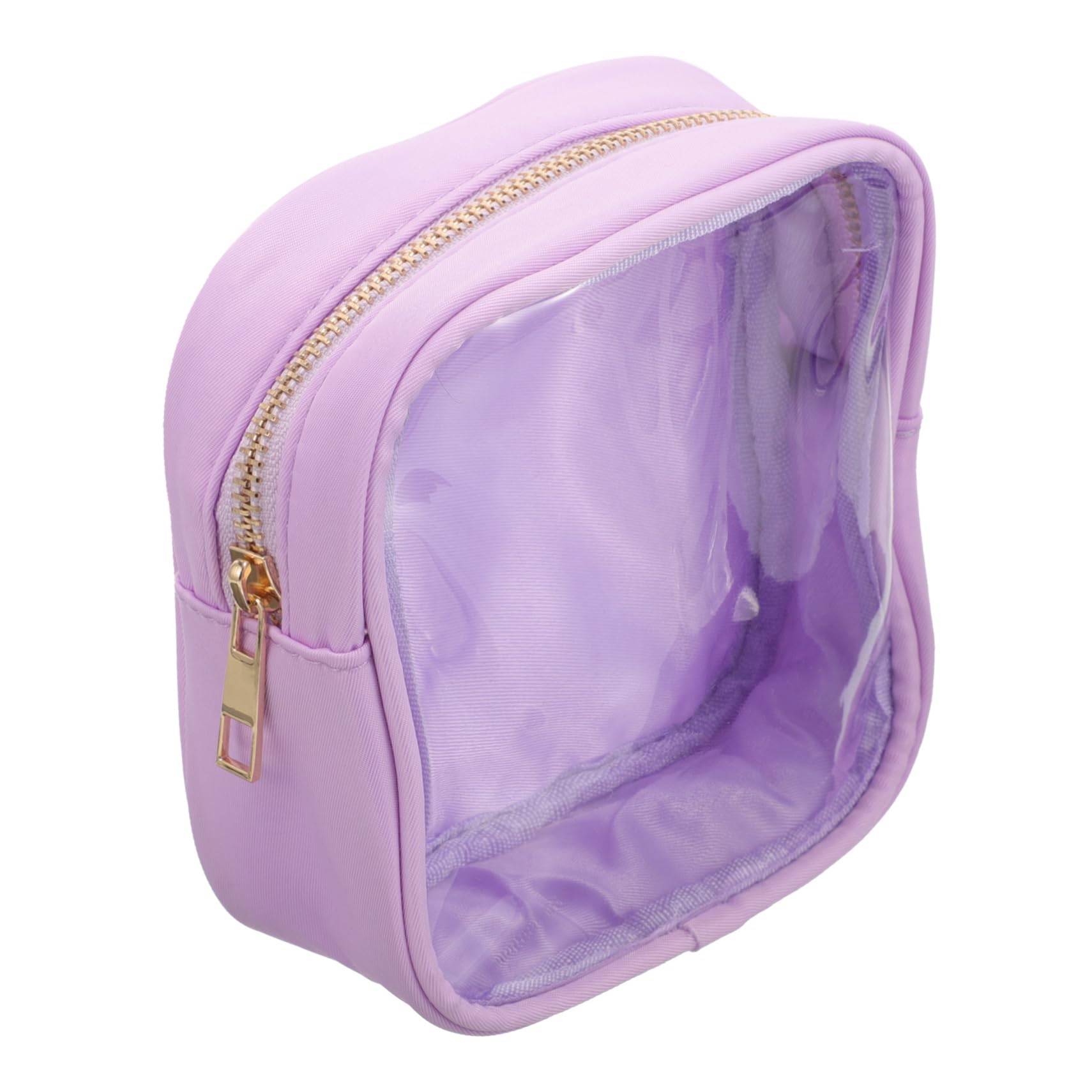 5pezzi Borsa Cosmetica Trasparente Portatile Per Viaggi Organizer Makeup Con Chiusura Cerniera Ampio Spazio Per Toilette e Accessori Design Compatto e Funzionale Per Lipstick e