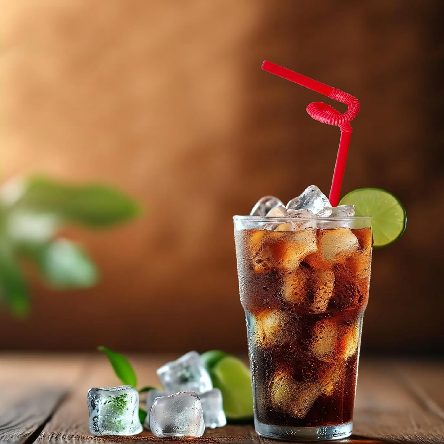 YAOSHENG 200pcs Yellow Straw 10.23" x 0.23"Solid Colors Flexible Drinking Straws, Plastic Disposable Bendy Straws (yellow) - Image 5