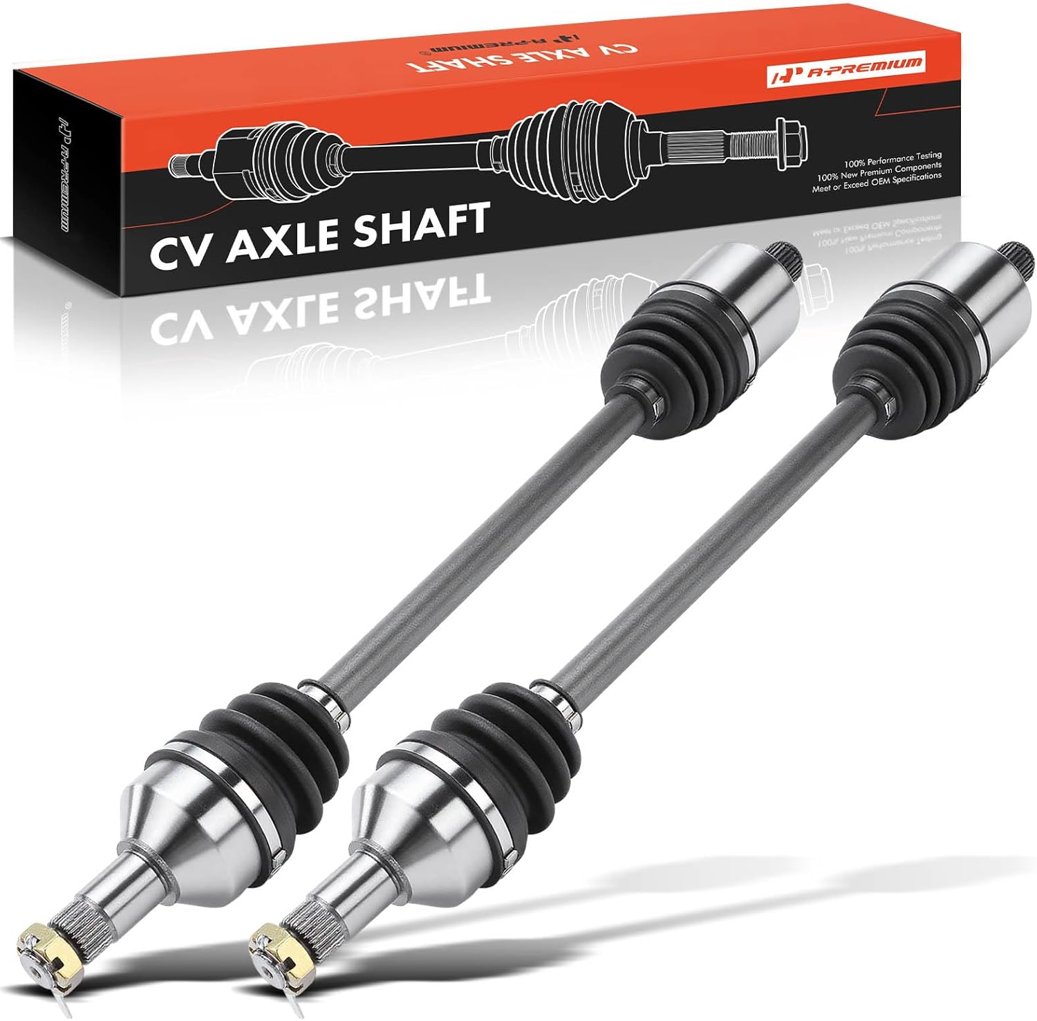 A-Premium Pair (2) Rear CV Axle Shaft Assembly Compatible with Arctic Cat Models - Wildcat Sport 700 2015-2017 & Textron Off Road Wildcat Sport 2019, Wildcat Sport 700 2018 - Left and Right
