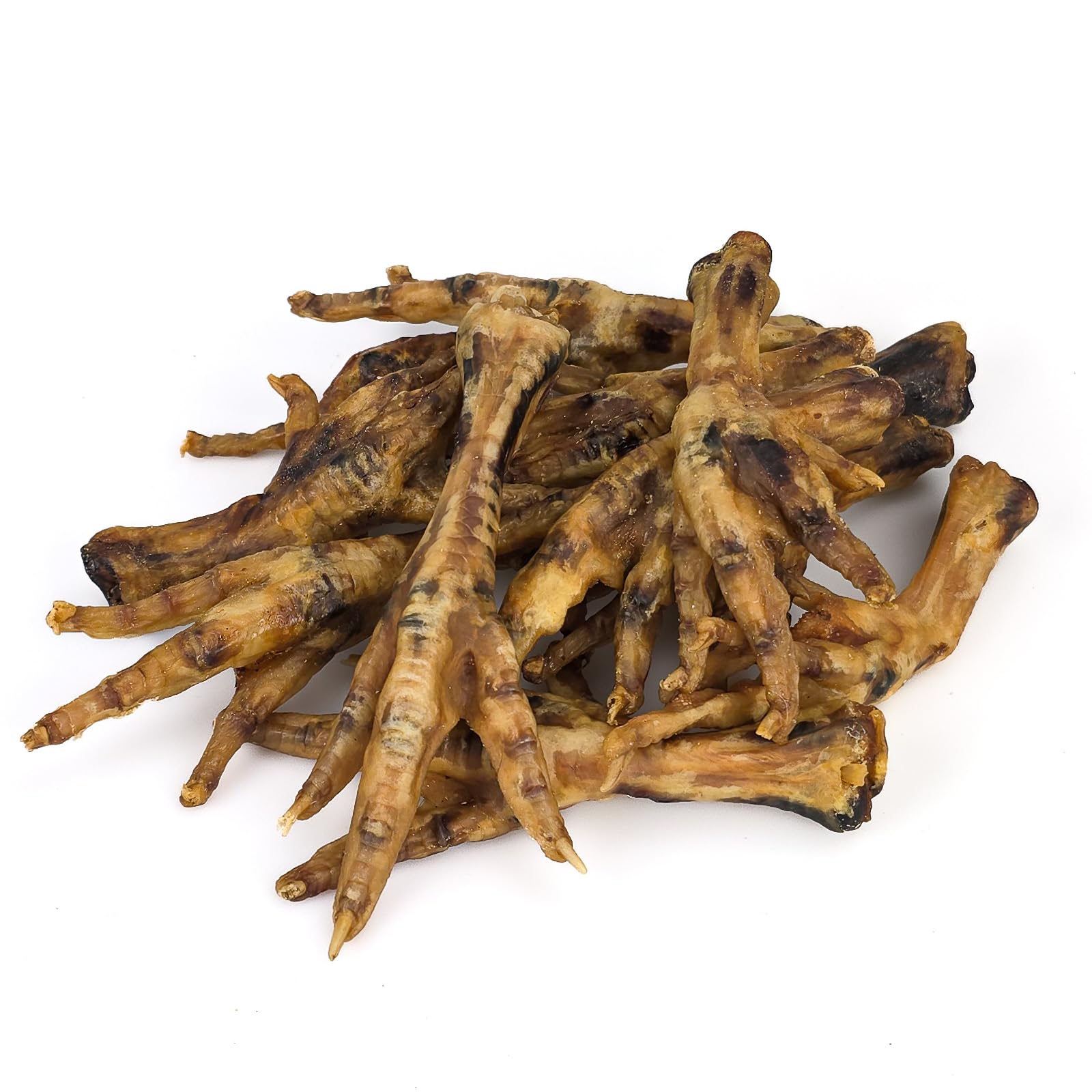 HERONS 1kg Premium Chicken Feet - NATURAL CHICKEN FEET - 100% Natural Dog Treats Chews, Perfect for BARF Diet, Hypoallergenic Chew for Puppies, Adults & Seniors