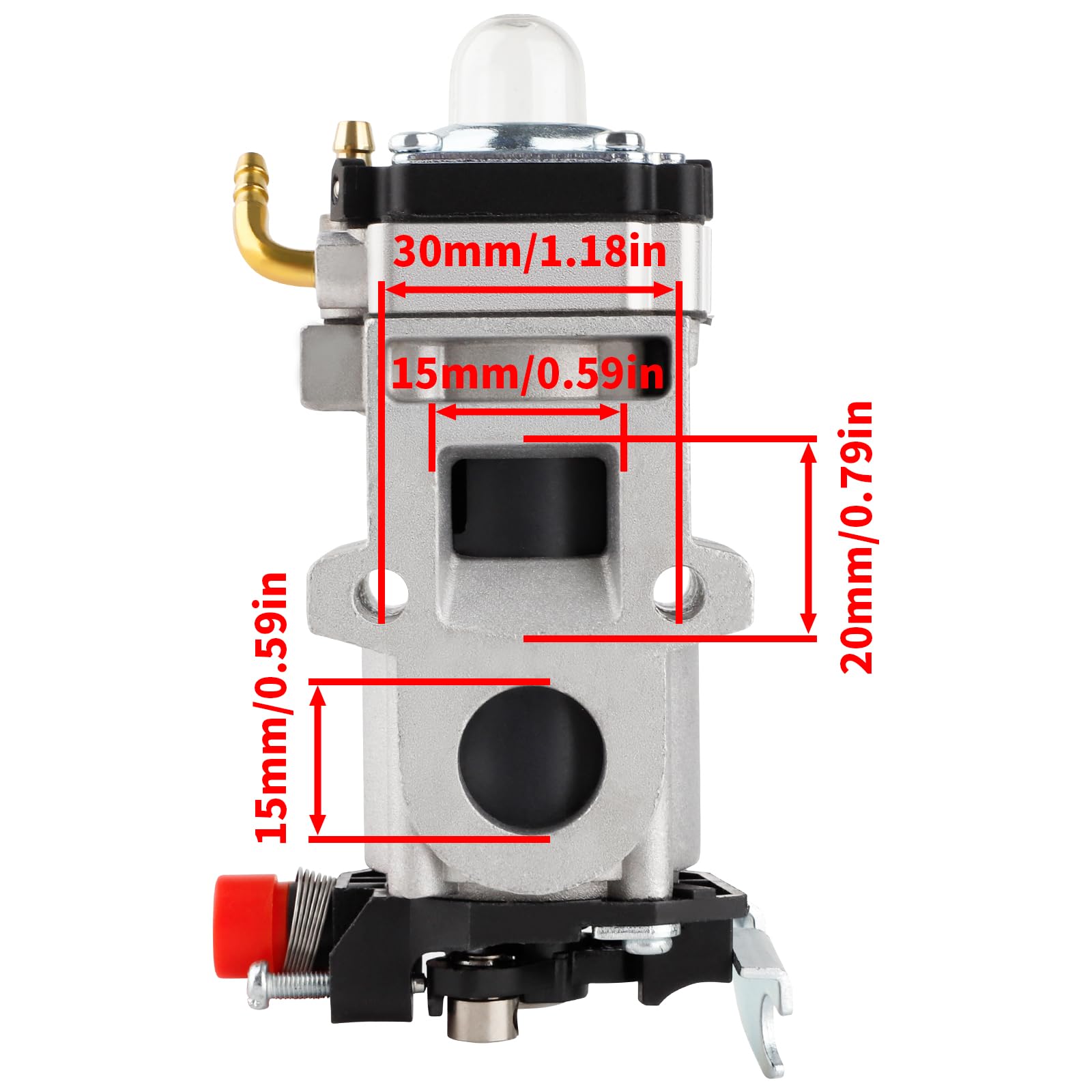 HUZTL PB-9010T Carburetor Tune-Up Kit For Echo & Shindaiwa Backpack Blowers - Includes Fuel Line, Filter, Spark Plug & More - View #2