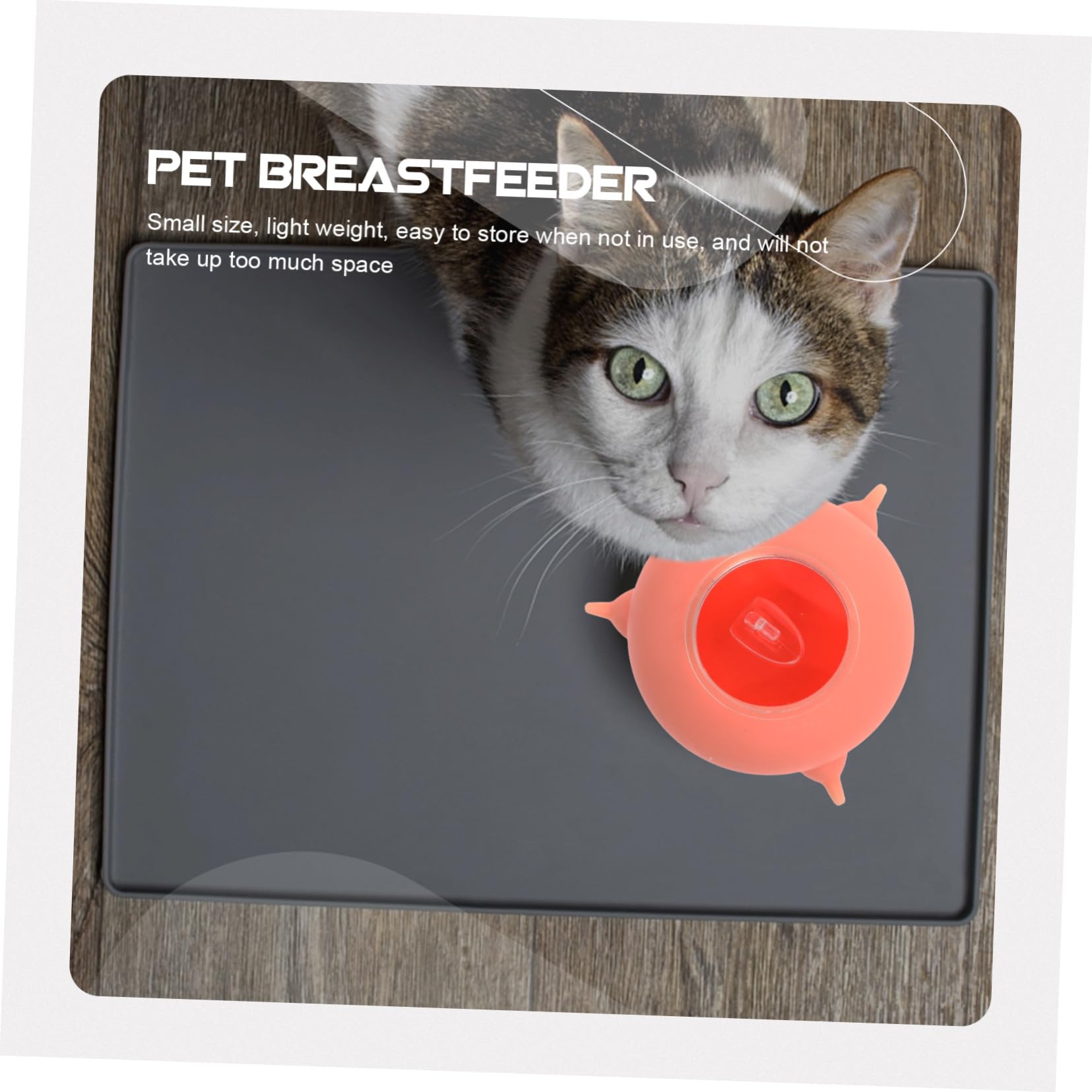 Milisten Giocattolo per Alimentazione di Piccoli Animali Domestici in Silicone Leggero e Resistente per L’addestramento la Nutrizione dei Cuccioli