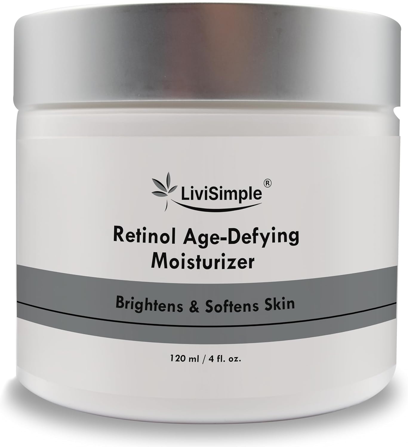 LiviSimple Facial Retinol Moisturizer with Hyaluronic Acid, Vitamin C