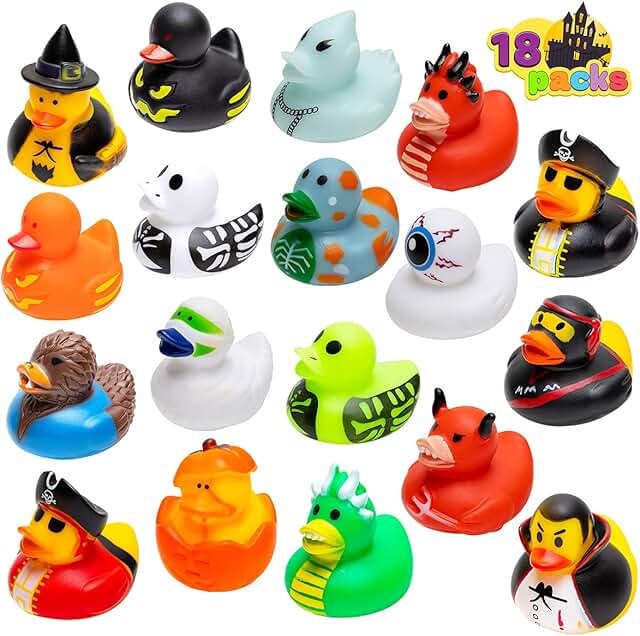 halloween rubber ducks